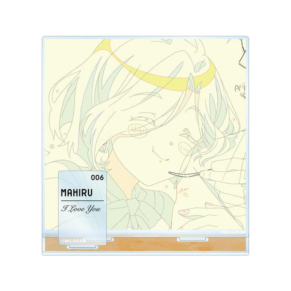 『MILGRAM -ミルグラム-』原画パーツ付きBIGアクリルスタンド マヒル 『だいすき』【202510再販】