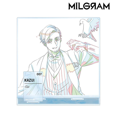 《MILGRAM -米尔格拉姆-》附原画部件的大号亚克力立牌 卡兹伊 《Cat》【202605再版】