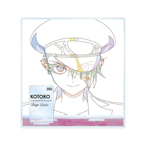 《MILGRAM -米尔格拉姆-》附原画部件的大号亚克力立牌 Kotoko 《Deep Cover》【202605再版】