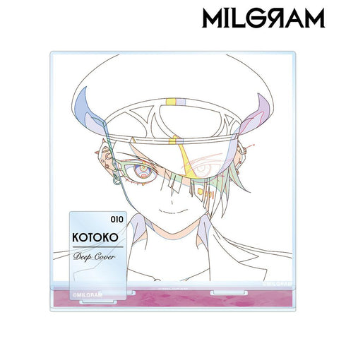 《MILGRAM -米尔格拉姆-》附原画部件的大号亚克力立牌 Kotoko 《Deep Cover》【202605再版】