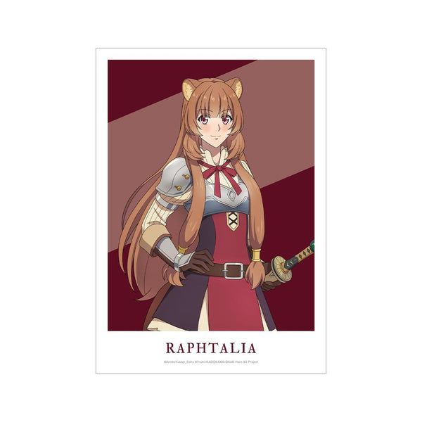 『盾の勇者の成り上がり Season 3』ラフタリア A3マット加工ポスター【202510再販】