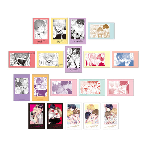 『こんなの運命じゃないから勘違いしないで』トレーディング インスタントカメラ風イラストカード(単位/BOX)