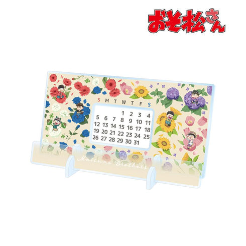 『おそ松さん』集合 Botania 卓上アクリル万年カレンダー ver.A【202509再販】