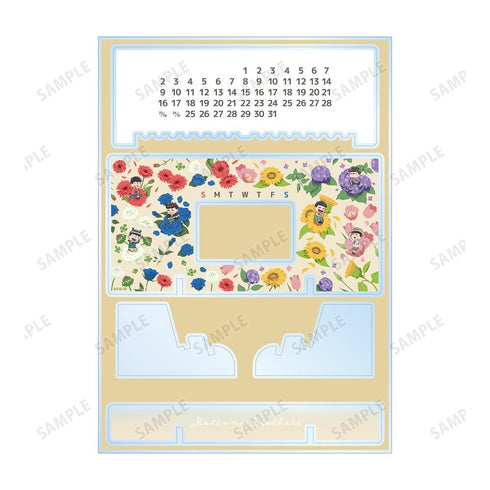 『おそ松さん』集合 Botania 卓上アクリル万年カレンダー ver.A【202509再販】