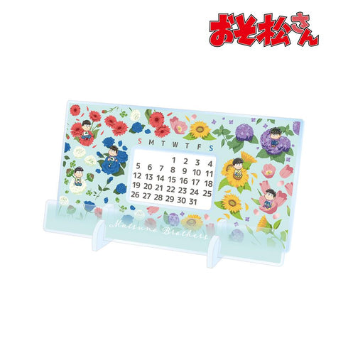 『おそ松さん』集合 Botania 卓上アクリル万年カレンダー ver.B【202509再販】