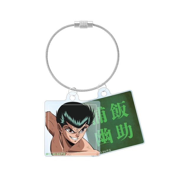 『幽☆遊☆白書』描き下ろし 浦飯幽助 魔界編バトルver. 2連ワイヤーアクリルキーホルダー【202501再販】