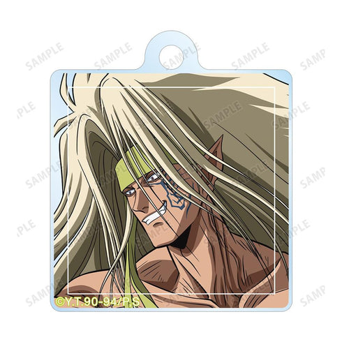 《幽☆遊☆白書》全新繪製 雷禪 魔界篇戰鬥版 雙連線亞克力鑰匙圈【202606再版】