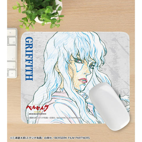 『ベルセルク 黄金時代篇 MEMORIAL EDITION』グリフィス 原画マウスパッド【202511再販】