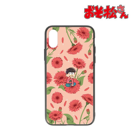 『おそ松さん』おそ松 Botania 角丸強化ガラスiPhoneケース【202503再販】