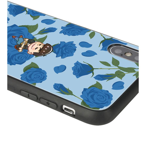 『おそ松さん』カラ松 Botania 角丸強化ガラスiPhoneケース【202503再販】