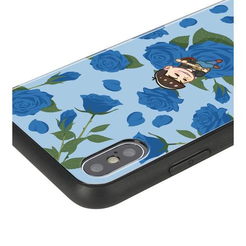 『おそ松さん』カラ松 Botania 角丸強化ガラスiPhoneケース【202503再販】