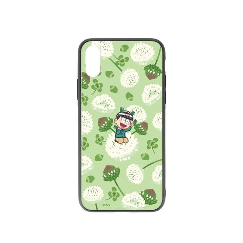 『おそ松さん』チョロ松 Botania 角丸強化ガラスiPhoneケース【202503再販】
