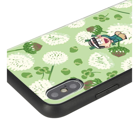 『おそ松さん』チョロ松 Botania 角丸強化ガラスiPhoneケース【202503再販】