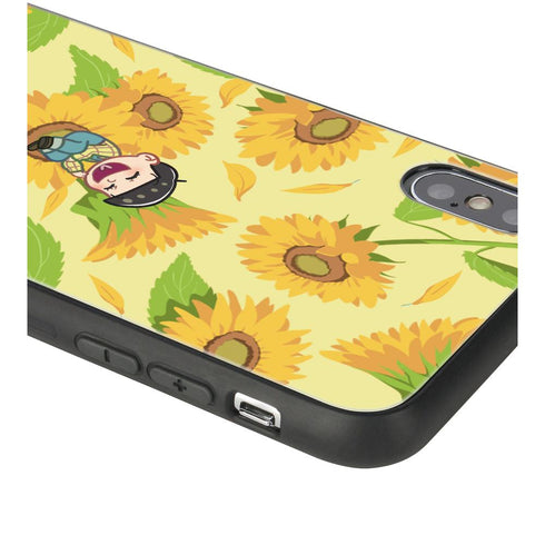 『おそ松さん』十四松 Botania 角丸強化ガラスiPhoneケース【202503再販】