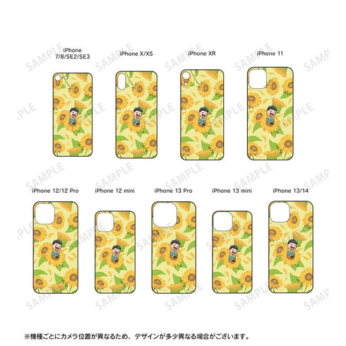 『おそ松さん』十四松 Botania 角丸強化ガラスiPhoneケース【202503再販】