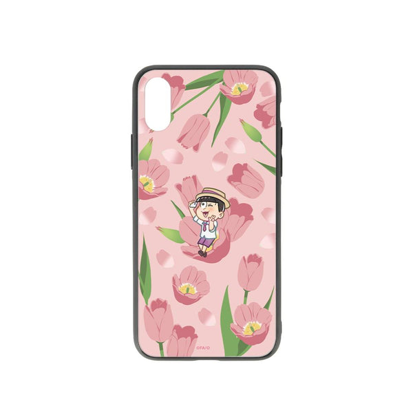 『おそ松さん』トド松 Botania 角丸強化ガラスiPhoneケース【202509再販】