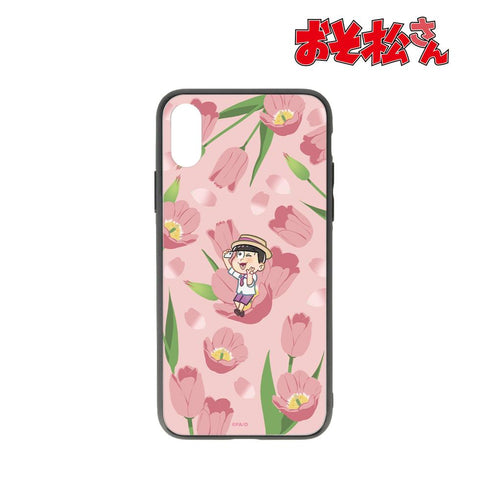 『おそ松さん』トド松 Botania 角丸強化ガラスiPhoneケース【202503再販】