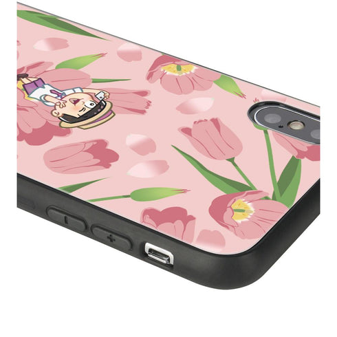 『おそ松さん』トド松 Botania 角丸強化ガラスiPhoneケース【202503再販】