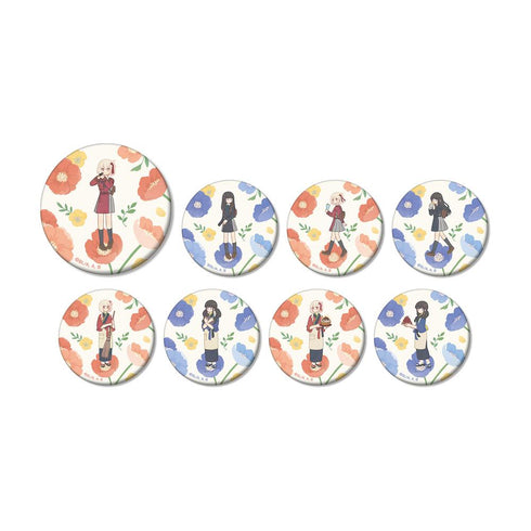 『リコリス・リコイル』トレーディング Botania マット缶バッジ(単位/BOX)【202511再販】