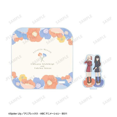 『リコリス・リコイル』錦木千束&井ノ上たきな Botania アクリルスタンド付きコースター ver.A【202608再販】