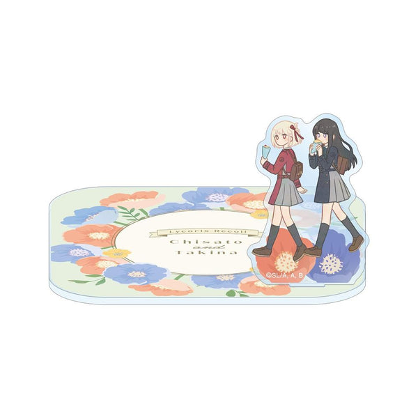 『リコリス・リコイル』錦木千束&井ノ上たきな Botania アクリルスタンド付きコースター ver.B【202608再販】