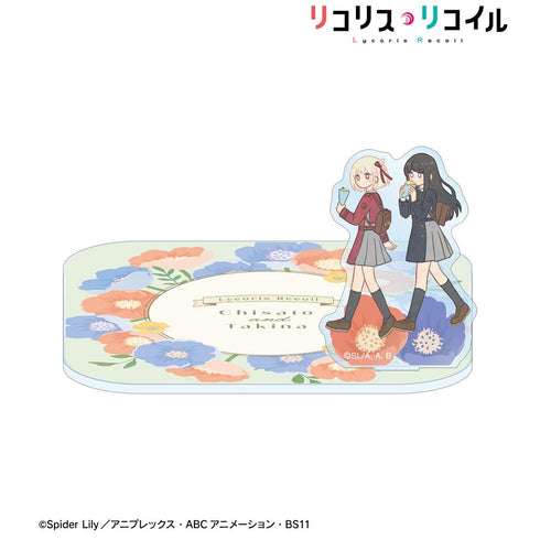 『リコリス・リコイル』錦木千束&井ノ上たきな Botania アクリルスタンド付きコースター ver.B【202504再販】