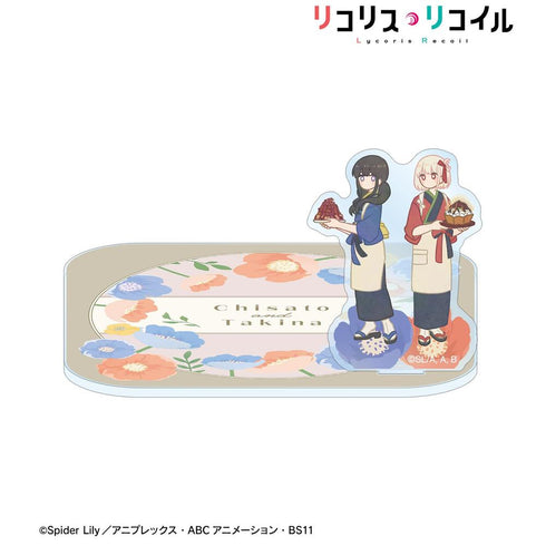 『リコリス・リコイル』錦木千束&井ノ上たきな Botania アクリルスタンド付きコースター ver.D【202608再販】
