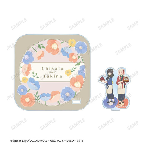 『リコリス・リコイル』錦木千束&井ノ上たきな Botania アクリルスタンド付きコースター ver.D【202608再販】