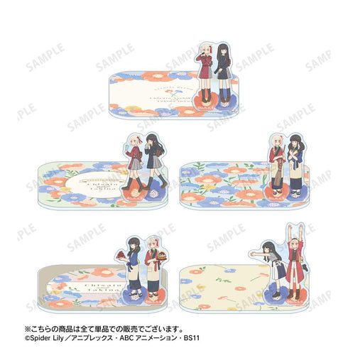 『リコリス・リコイル』錦木千束&井ノ上たきな Botania アクリルスタンド付きコースター ver.E【202511再販】