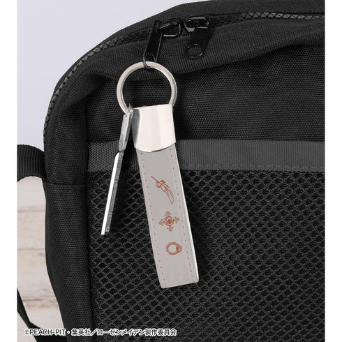 『ローゼンメイデン』水銀燈 キーリング付き合皮キーホルダー【202605再販】