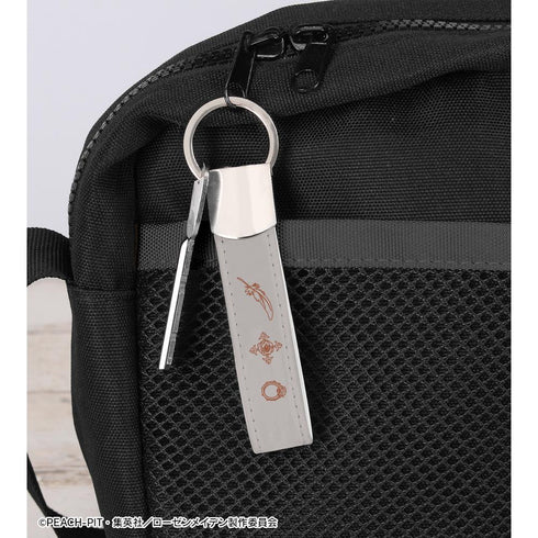 『ローゼンメイデン』水銀燈 キーリング付き合皮キーホルダー【202412再販】