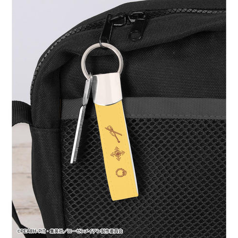 『ローゼンメイデン』金糸雀 キーリング付き合皮キーホルダー【202412再販】