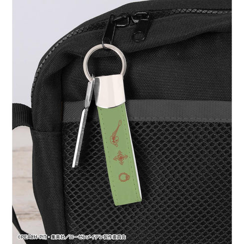 『ローゼンメイデン』翠星石 キーリング付き合皮キーホルダー【202412再販】