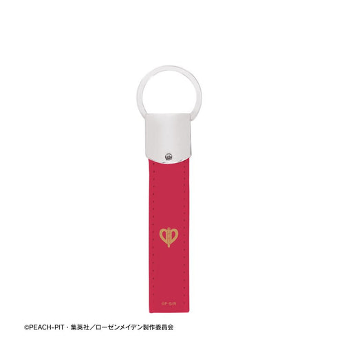 『ローゼンメイデン』真紅 キーリング付き合皮キーホルダー【202412再販】