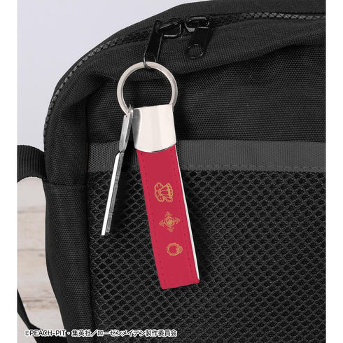 『ローゼンメイデン』真紅 キーリング付き合皮キーホルダー【202412再販】