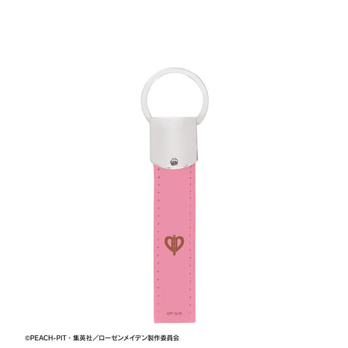 『ローゼンメイデン』雛苺 キーリング付き合皮キーホルダー【202412再販】
