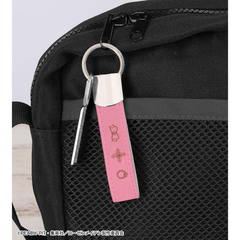 『ローゼンメイデン』雛苺 キーリング付き合皮キーホルダー【202605再販】