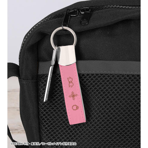 『ローゼンメイデン』雛苺 キーリング付き合皮キーホルダー【202412再販】