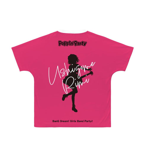 『BanG Dream! ガールズバンドパーティ!』牛込 りみ Ani-Art 第5弾 フルグラフィックTシャツユニセックス【202407再販】