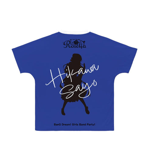 『BanG Dream! ガールズバンドパーティ!』氷川 紗夜 Ani-Art 第5弾 フルグラフィックTシャツユニセックス【202501再販】