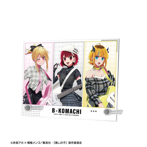 『【推しの子】』描き下ろし ルビー&有馬かな&MEMちょ ロックバンドver. A6アクリルパネル【202608再販】