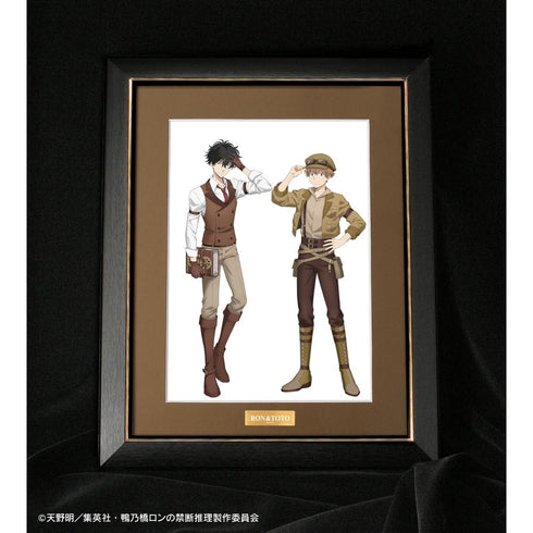『鴨乃橋ロンの禁断推理』描き下ろし 鴨乃橋ロン&一色都々丸 スチームパンクver. キャラファイングラフ【202502再販】