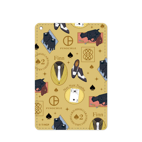 『HIGH CARD』フィン・オールドマン モチーフ柄 1ポケットパスケース【202501再販】