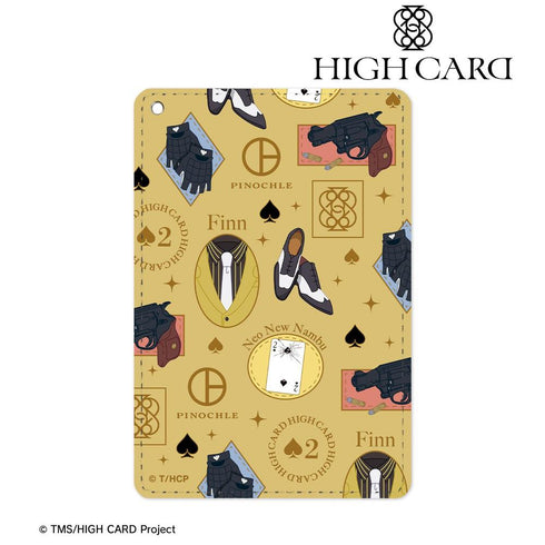『HIGH CARD』芬恩·奧德曼 圖案 單口袋票夾【202606 再版】