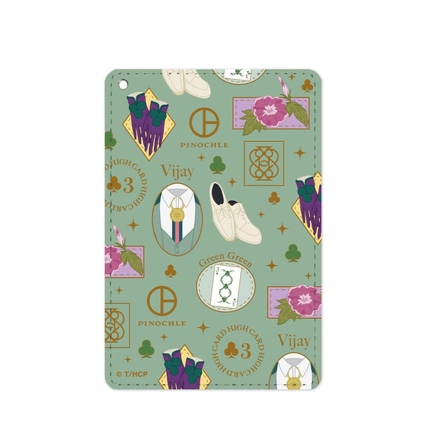 『HIGH CARD』ヴィジャイ・クマール・シン モチーフ柄 1ポケットパスケース【202501再販】