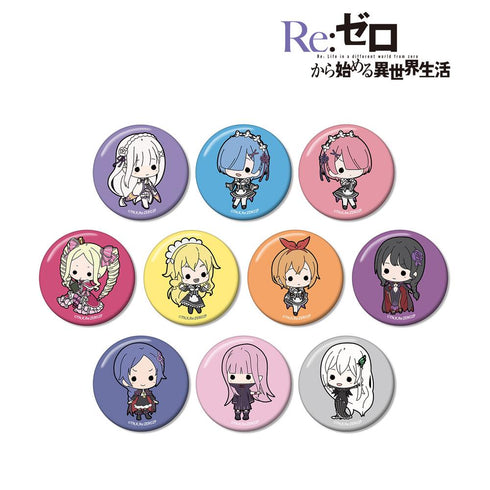 『Re:ゼロから始める異世界生活』トレーディング TINY 缶バッジ(単位/BOX)【202411再販】