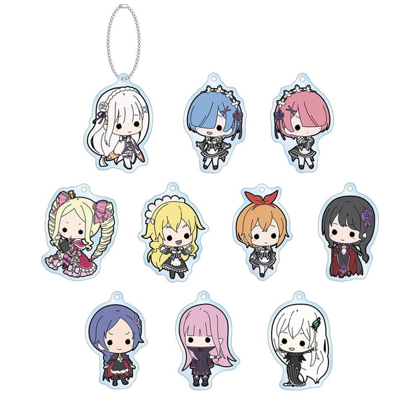 『Re:ゼロから始める異世界生活』トレーディング TINY アクリルキーホルダー(単位/BOX)【202506再販】