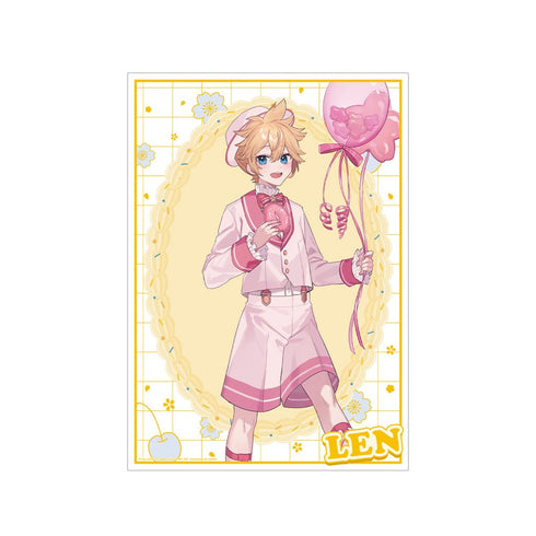 『桜ミク』描き下ろし 鏡音レン 桜パーティーver. Art by しゅがお A3マット加工ポスター