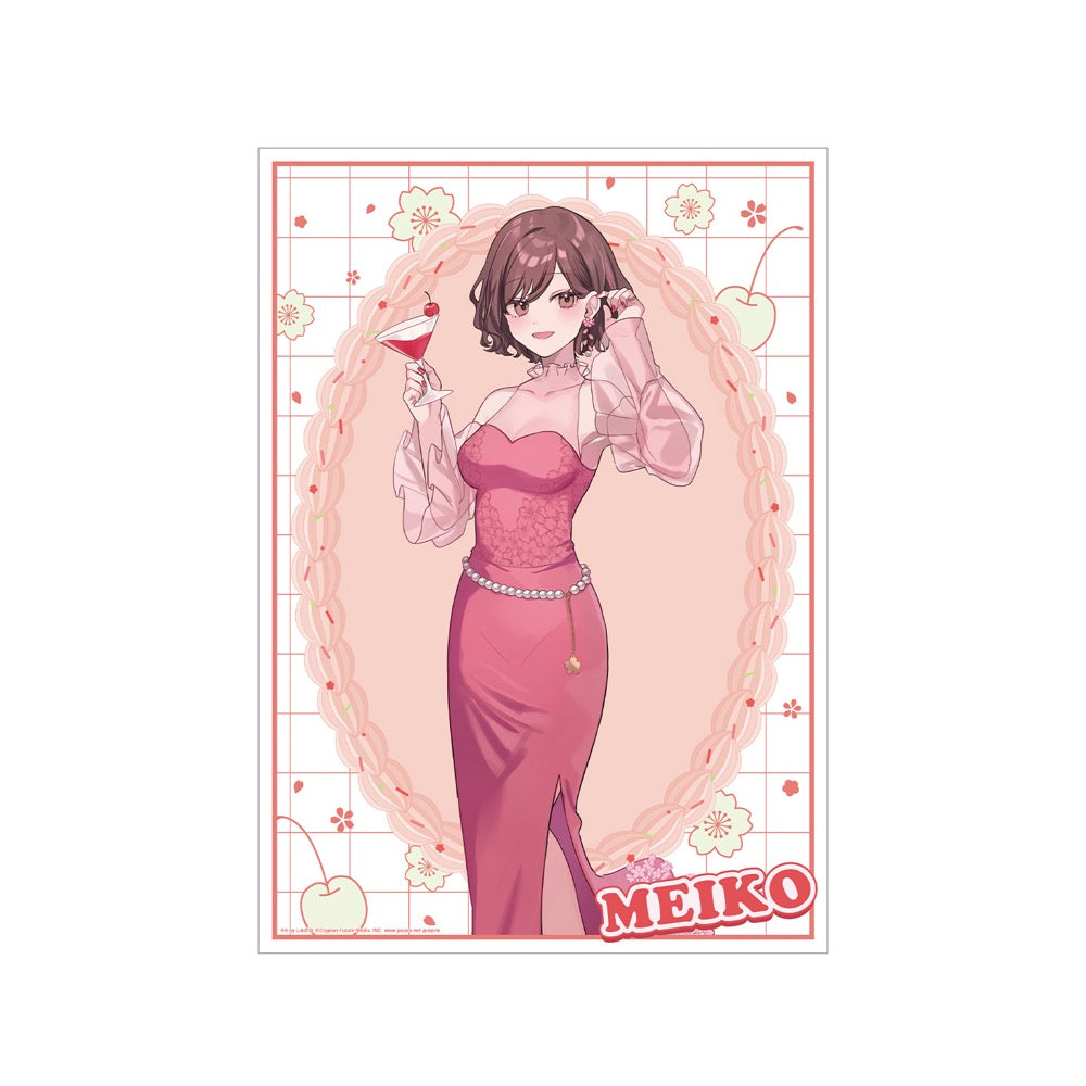 桜ミク』描き下ろし MEIKO 桜パーティーver. Art by しゅがお A3マット 