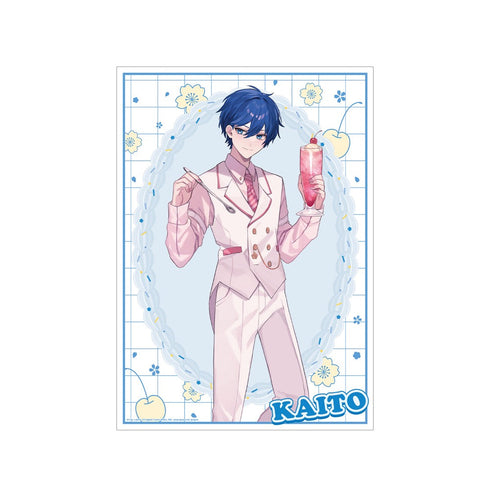 『桜ミク』描き下ろし KAITO 桜パーティーver. Art by しゅがお A3マット加工ポスター